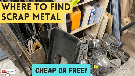 hobby box steel scrap|cheapest way to find scrap metal.